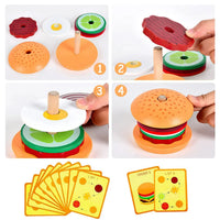 Thumbnail for Woods™ - Tasty Stacking - Sandwich Construction Toys