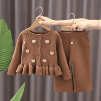 Thumbnail for Mini Fashion™ - Two-piece Winter Set with Bears