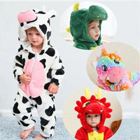 Thumbnail for Mini Fashion™ – Animals Dreamland – Children's Animal Onesie