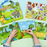 Thumbnail for StickerFun – Colorful & Educational - Reusable Sticker Book