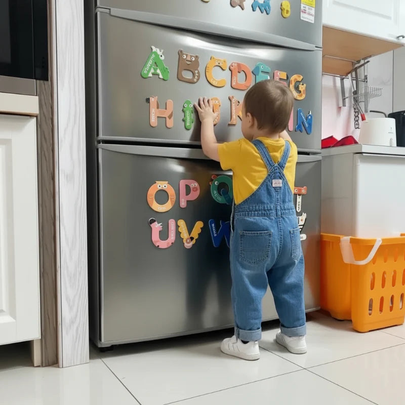 Magnetic Alphabet – Learning & Games – Magnetic Letters Set