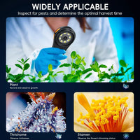Thumbnail for Pocket Microscope 500X - Small & Powerful - Hand Magnifier