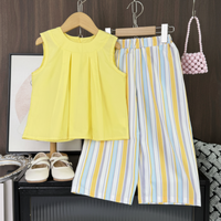Thumbnail for Sleeveless Tops & Pants – Soft & Stylish – Children's Summer Outfit