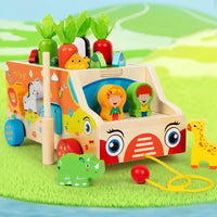 Thumbnail for Montessori Animal Matching Toy – Educational & Interactive – Puzzle Play Car