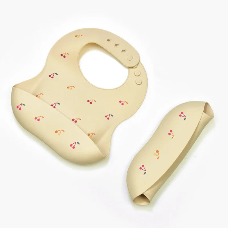 Silicone Bib - Waterproof & Fashionable - Silicone Baby Bib
