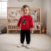 Thumbnail for FrostyFit – Warm and cozy – Red Christmas Sweater