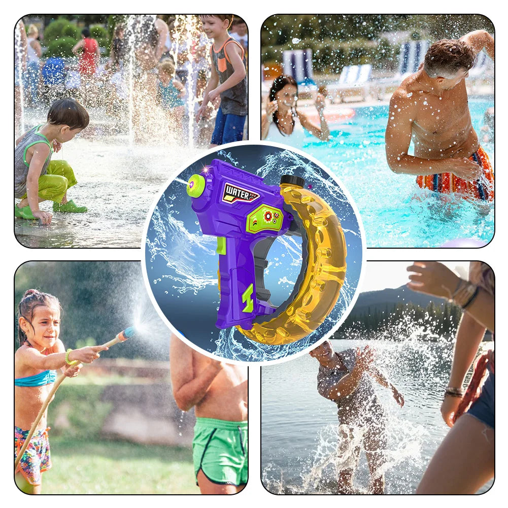 Water Blaster Pro™ – Light & Splash Fun - Water Pistol