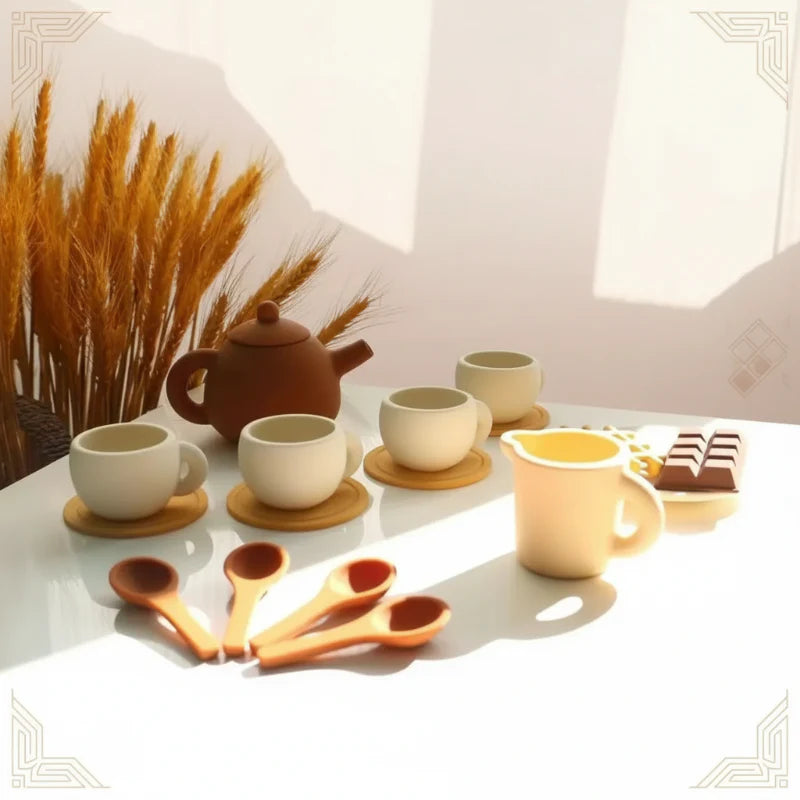 MiniBrew – Playful & Educational – Silicone Tea Set