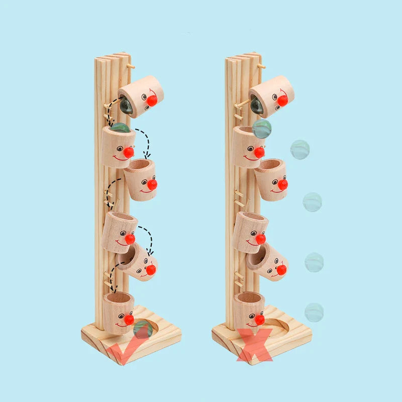 Clown Track™ – Rolling & Learning - Marble Track Toys