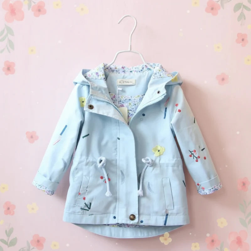Girls Windbreaker Jacket – Lightweight & Stylish – Kids' Jacket