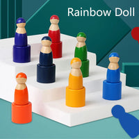 Thumbnail for Rainbow Puzzle™ – Colorful & Creative - Wooden Sorting Toys
