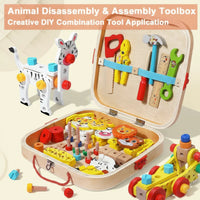 Thumbnail for AnimalFix – Playful & Smart – Wooden Animal Tool Set