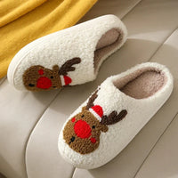 Thumbnail for Northern Lights Kids - Warm & Festive - Plush patterned Christmas slippers