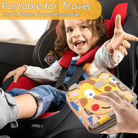 Thumbnail for Sensory Toddler Book™ – Feel & Discover - Felt Book Animals