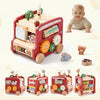 BusyRide – Educational & Versatile – Wooden Montessori Activity Bus
