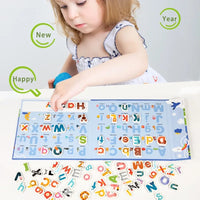 Thumbnail for BusyBrain – Learn English words & math – Alphabet & Numbers Puzzle Book
