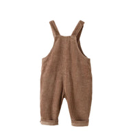 Thumbnail for TinyTrend – Comfortable and stylish – Ribbed fabric dungarees