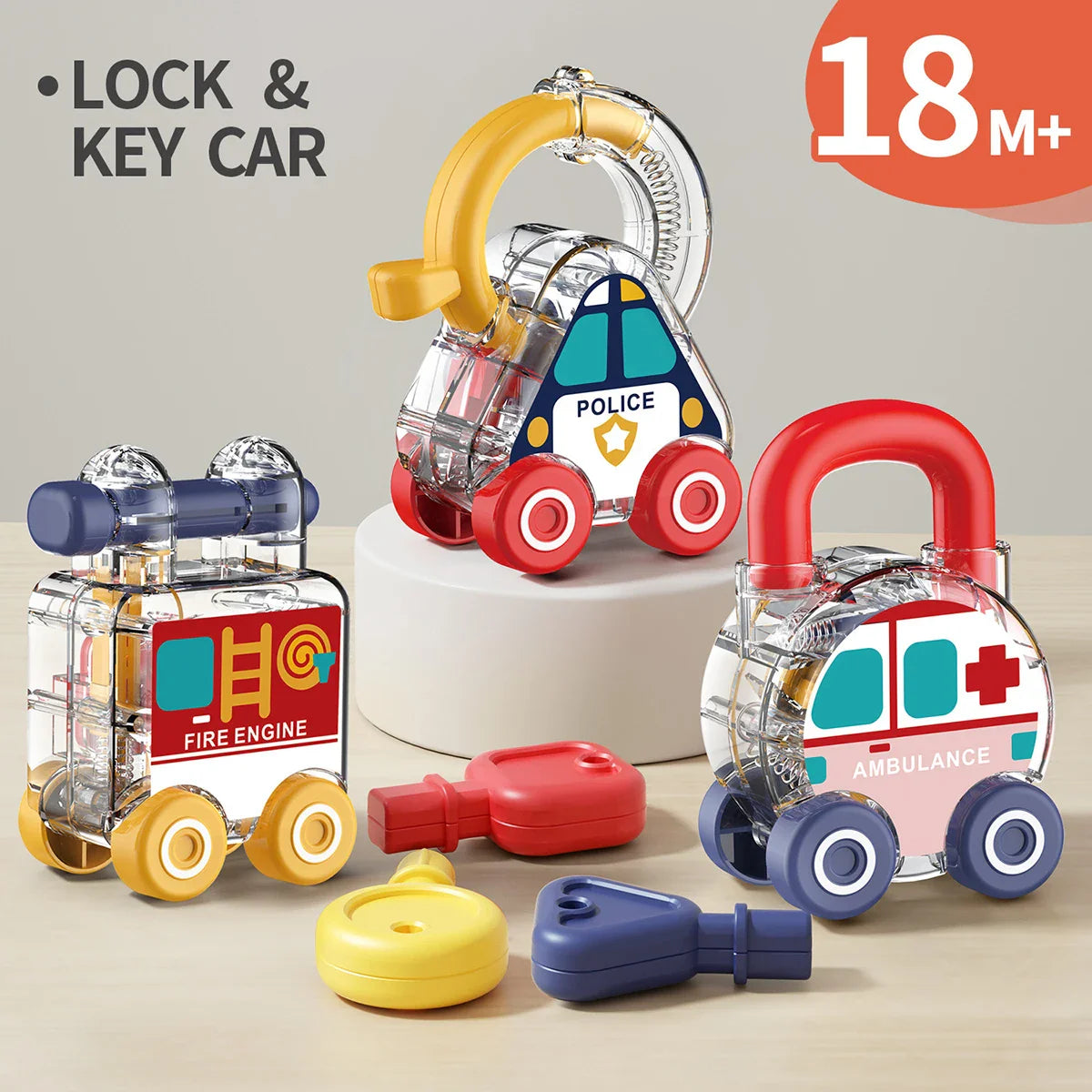 Tinker Time™ – Train motor skills - Key with Lock