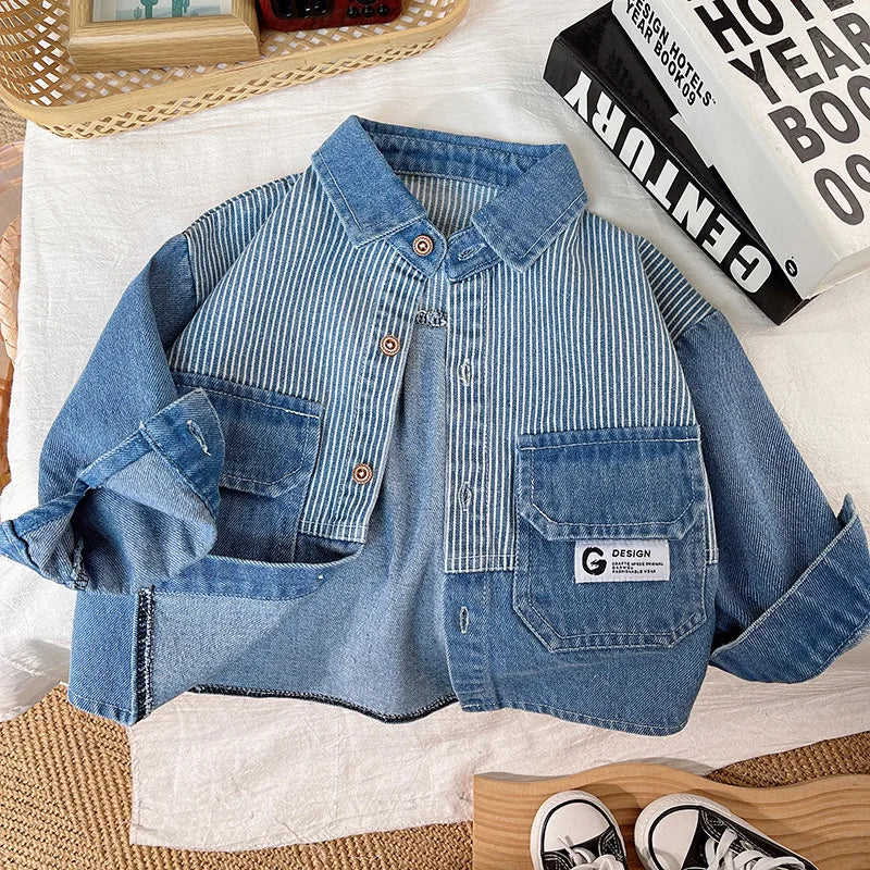 DenimStar – Stylish & Sustainable – Denim Jacket for Boys