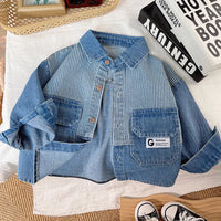 Thumbnail for DenimStar – Stylish & Sustainable – Denim Jacket for Boys