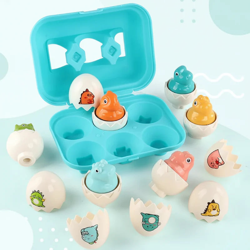 Montessori 3D Eggs Puzzle – Fun for Easter - Egg Sorting Game