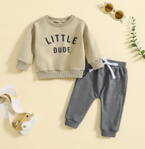 Mini Fashion™ - Tough 'Little Dude' Set Cotton