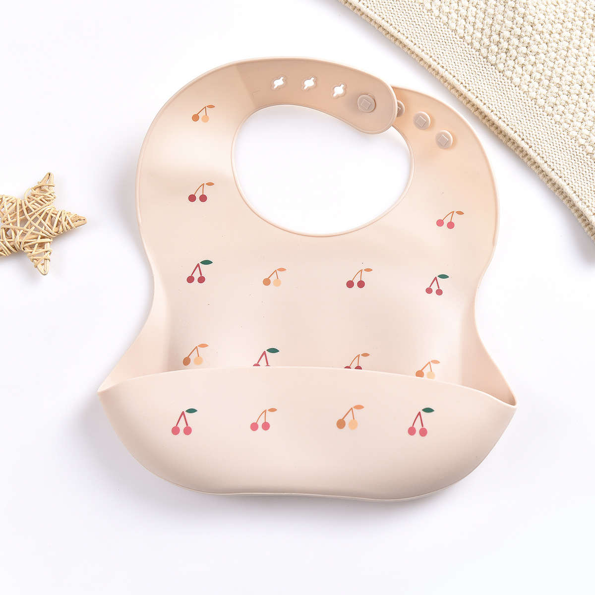 Silicone Bib - Waterproof & Fashionable - Silicone Baby Bib