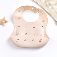 Thumbnail for Silicone Bib - Waterproof & Fashionable - Silicone Baby Bib