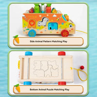 Thumbnail for Montessori Animal Matching Toy – Educational & Interactive – Puzzle Play Car