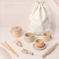 Thumbnail for MiniMasterChef – Educational & Fun – Wooden Kitchen Play Set