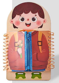 Thumbnail for Little Helper™ - Button & Zipper - Activity Board
