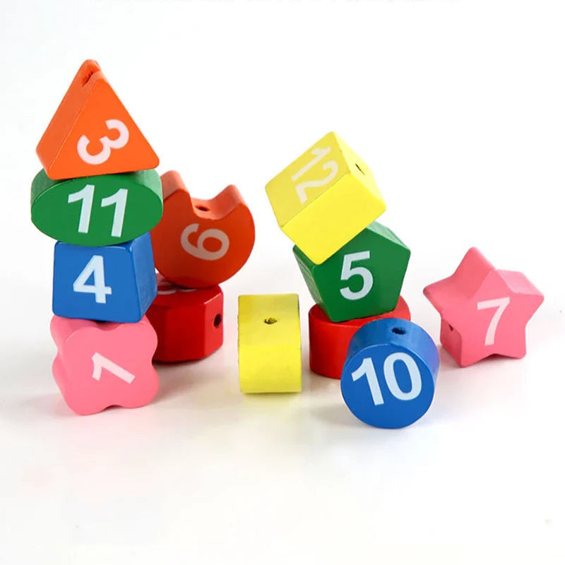 Learning Clock™ – Play & Learn Telling Time – Wooden Clock