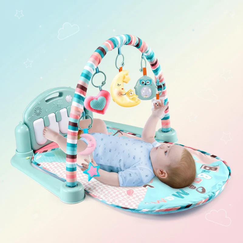 Musical Baby Play Gym – Colorful & Educational – Baby Gym Mat