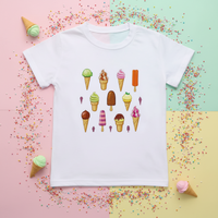 Thumbnail for Boys & Girls Summer Tee – Comfortable & Playful – Cute Print Kids' T-Shirt