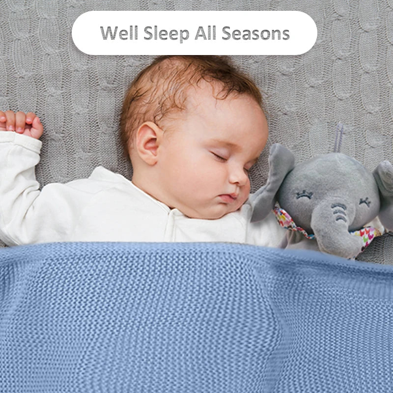 Personalized Baby Blanket – Soft & Unique – Personalized Embroidered Cotton Blanket