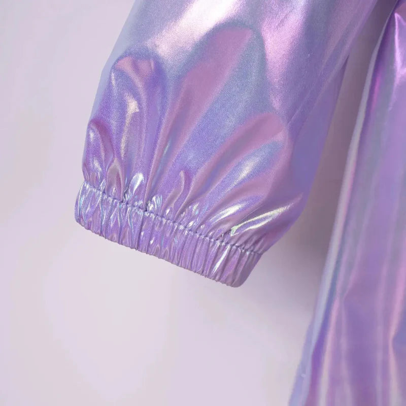 LumiBreeze – Shiny & Light – Children's Raincoat with Hood