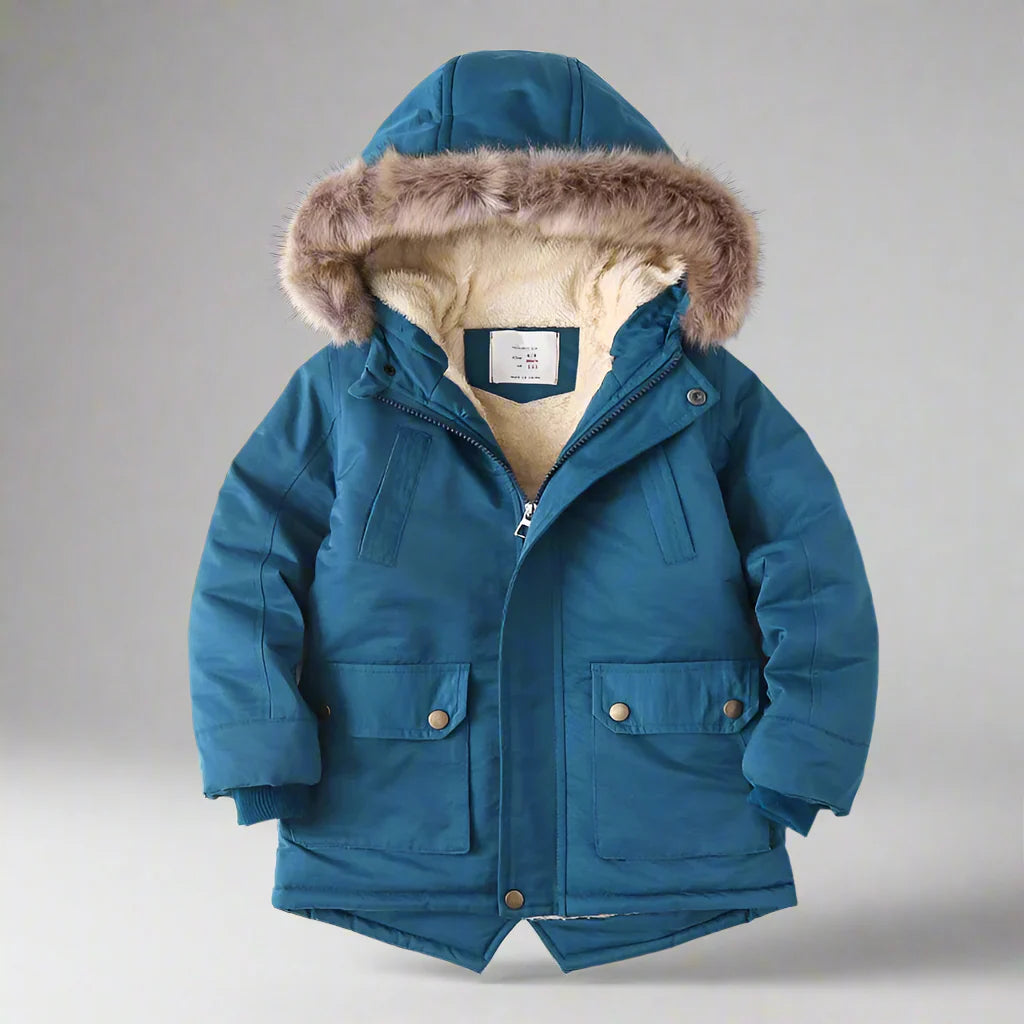 CozyTrend – Elegant & Warm – Parka Winter Coat with Fur Collar