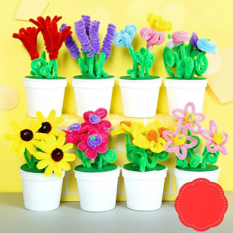 CraftBloom – Colorful & Creative – DIY Flower Pot Craft Kit