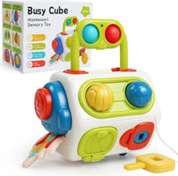 Thumbnail for Montessori Busy Cube™ – Handy on the go - Sensory Cube
