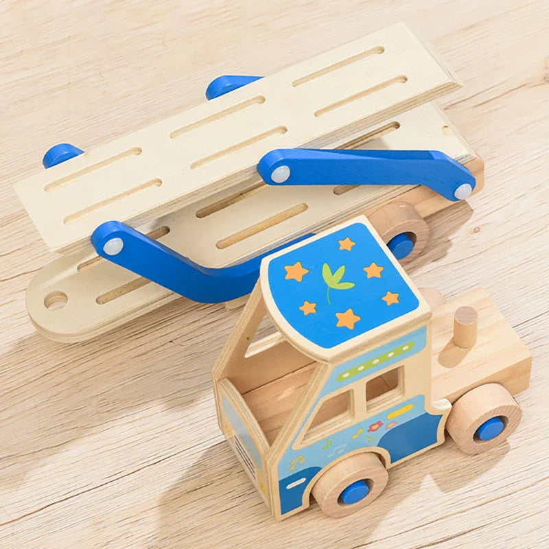 CargoMatch – Creative & Educational – Wooden truck