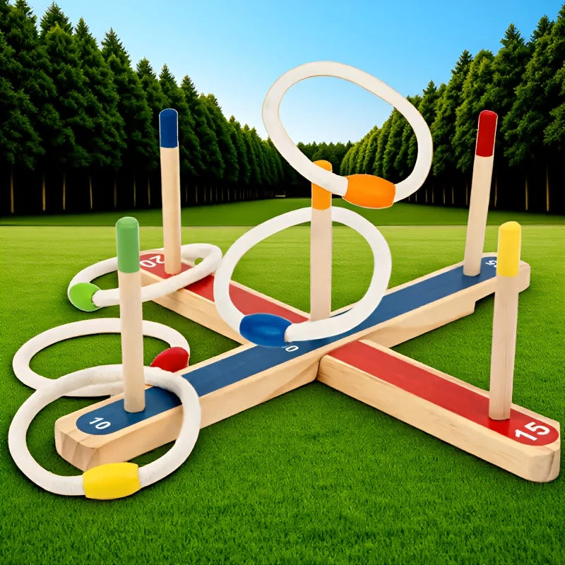 Montessori Ring Toss Game – Active & Educational – Ring Toss Game