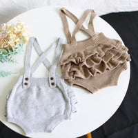Thumbnail for Mini Fashion™ - Cute Knitted Baby Romper