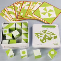 Thumbnail for BrainBlocks™ – Smart & Creative - Wooden Geometric Thinking Game
