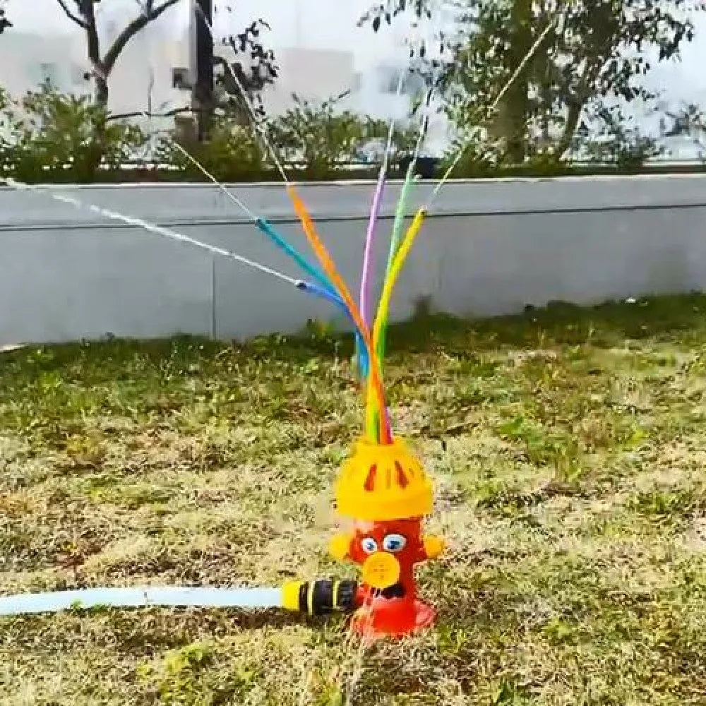 Cartoon Hydrant™ - Water Party in the Garden - Playful Fountain