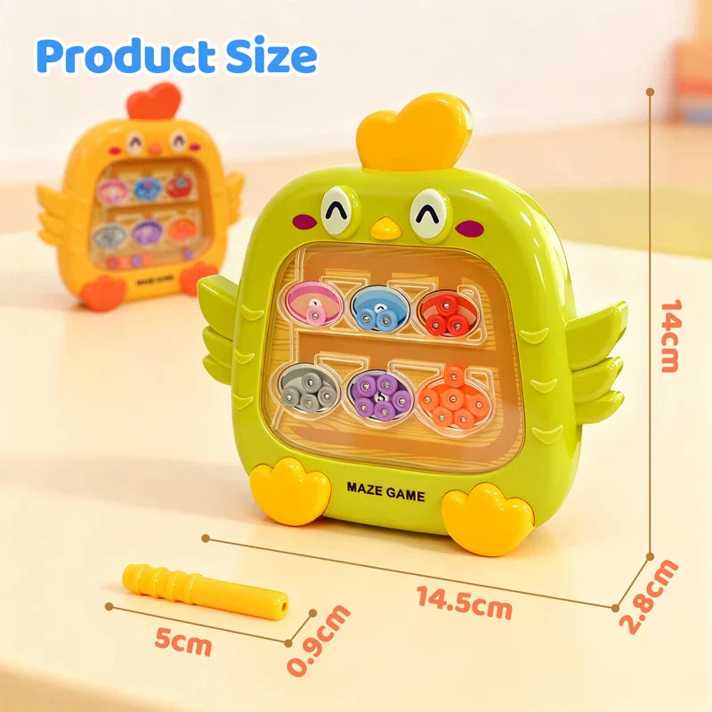 Color Number Maze – Great for on the go – Magnetic Maze
