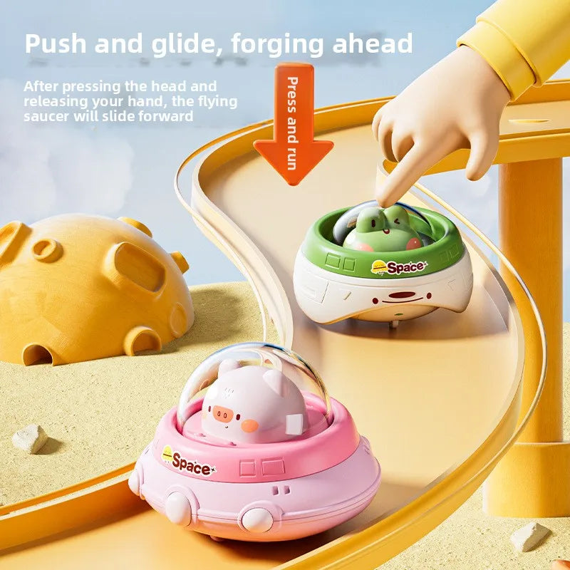 Push and Go UFO Toy – Motor Skills & Play – UFO Toys