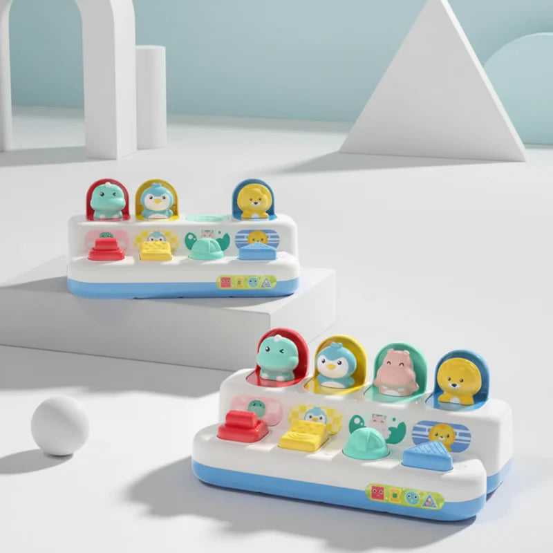 Pop Up Activity Toy – Discover & Learn – Sensory Baby Toys