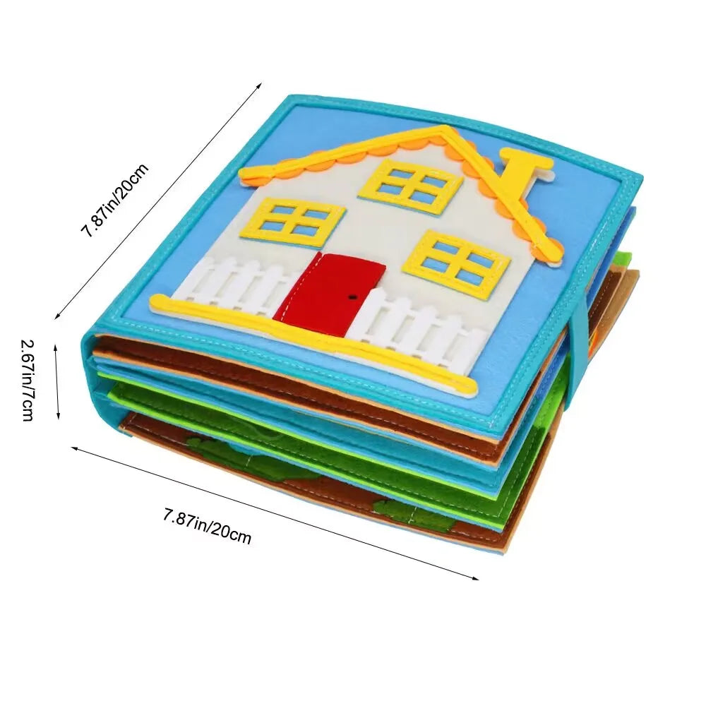 Life Skills Book – Play & Learn - Activity Book Toddler