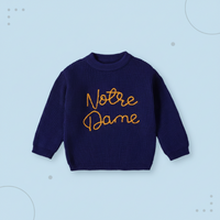 Thumbnail for WarmWeave – Comfortable & Playful – 'Notre Dame' Sweater