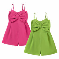 Thumbnail for Mini Fashion™ – Bow & Style – Kids jumpsuit